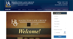 Desktop Screenshot of hazeltonlawgroup.com